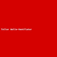 Toller Wolle-Ventilator