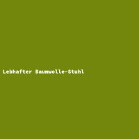 Lebhafter Baumwolle-Stuhl