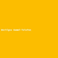 Wertiges Gummi-Telefon