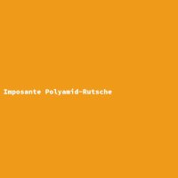 Imposante Polyamid-Rutsche