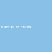 Langlebiges Wolle-Tanktop