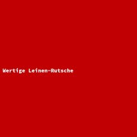 Wertige Leinen-Rutsche